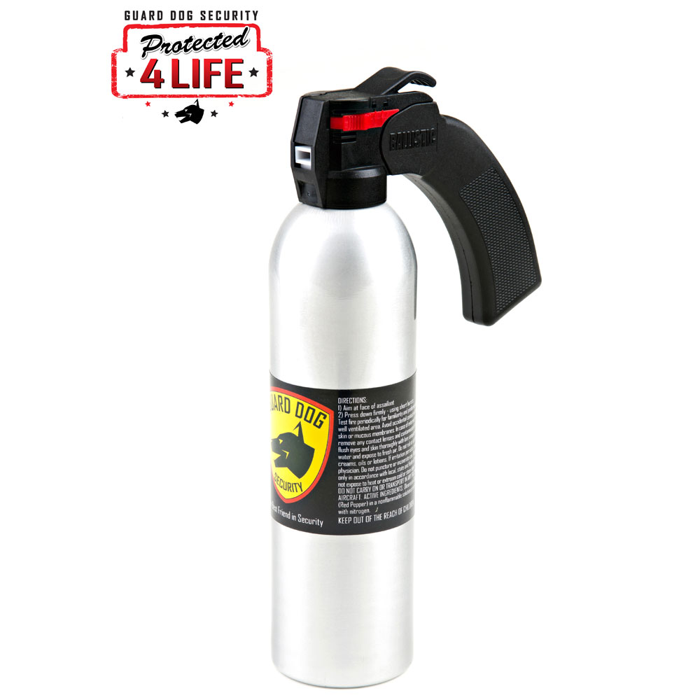  Guard Dog Security Fogger - Spray de pimienta de 4 onzas para defensa  personal, fuerza policial con diseño de tapa abatible, hasta 25 ráfagas,  paquete de 3 : Deportes y Actividades al Aire Libre